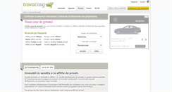 Desktop Screenshot of privati.trovacasa.net