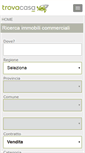 Mobile Screenshot of commerciale.trovacasa.net