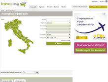 Tablet Screenshot of box.trovacasa.net